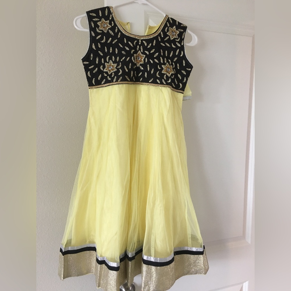Yellow Traditional Desi Dress